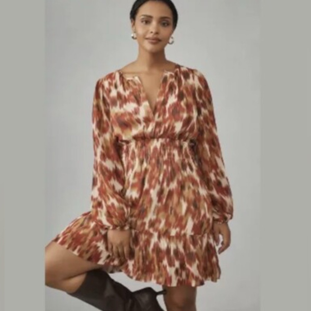 NWOT Anthropologie The Sartorialist mini dress flowy business casual size 2X
